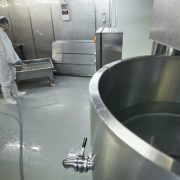 Cleaning at Food Factory